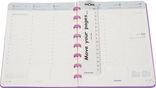[AGE-42005] Agenda Atoma A5 zestalig assorti 2026 1 week/2 pagina's