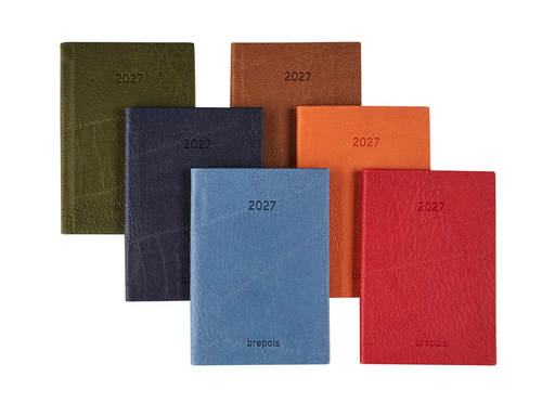 [AGE-834395] Agenda Brepols Delta Lucca 2027 geassorteerde kleuren