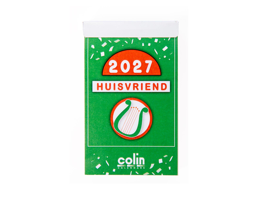 [AGE-651H] Scheurkalender "Huisvriend" 65x100mm NL 2027