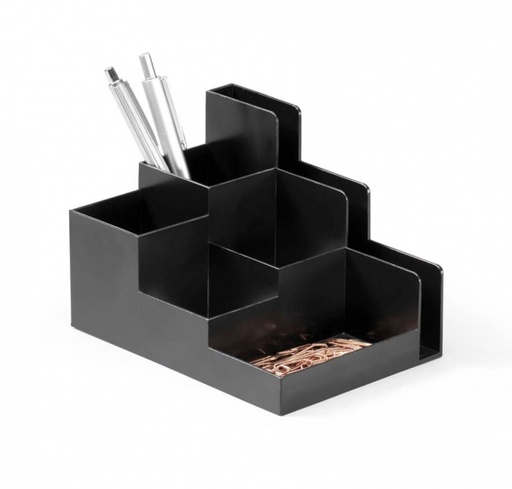 [DUR-1701588058] Pennenhouder Durable Optimo 6 compartimenten antraciet