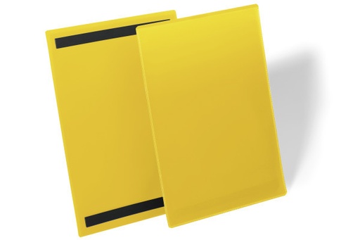 [DUR-174404] Documenthoes Durable A4 staand 210x297mm magnetisch geel (50)