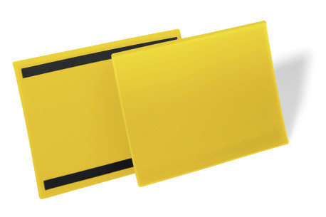 [DUR-174504] Documenthoes Durable A4 liggend 297x210mm magnetisch geel (50)