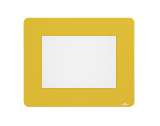 [DUR-180704] Vloermarkering Durable sticker kader voor A5 documenten verwijderbaar geel (10)