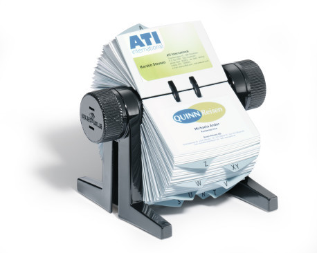 [DUR-244701] Draaibare kaarthouders Durable Visifix Cubo zwart