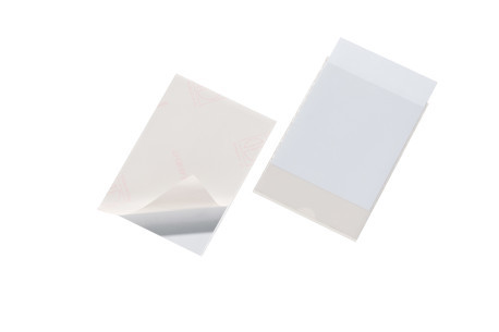 [DUR-807619] Zelfklevende hoes Durable Pocketfix 148x105mm transparant (10)