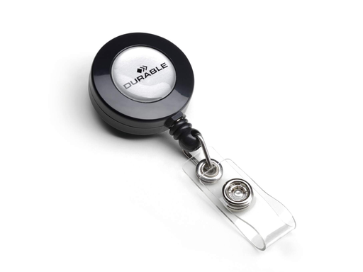 [DUR-815258] Afrolmechanisme Durable voor badges 60cm antraciet (10)(D815258)
