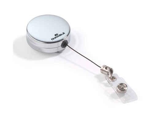 [DUR-822523] Afrolmechanisme ''chrome'' met druksluiting Durable metaal-zilver (10)