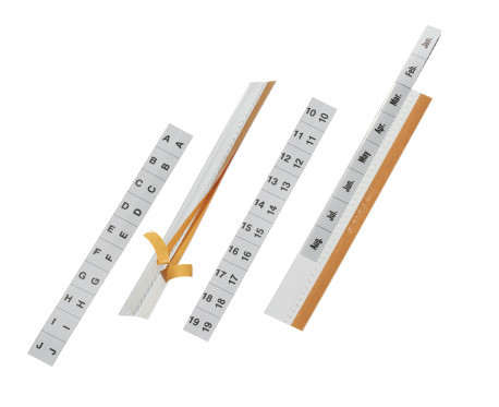 [DUR-840319] Tabs TABFIX Durable 200x13mm zelfklevend transparant (5)