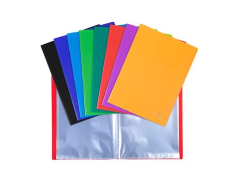 [EXA-8570E] Showalbum Exacompta PP A4 70 tassen assorti