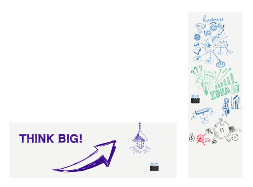 [LM-106201] Whiteboardfolie Legamaster Wrap-Up 101x150cm