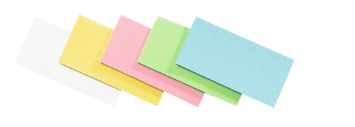 [LM-252199] Workshopkaart Legamaster Rechthoek 95x200mm assorti (500)