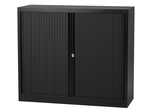 [MUB-410102S] Roldeurkast Bisley 103x100x43 (hxbxd) zwart