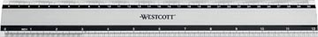 [WEST-E10191] Meetlat Westcott metaal 30cm (E10191)