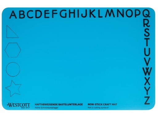 [WEST-E16815] Knutselmat Westcott hittebestendig tot 200°C 100% silicone (E168150)