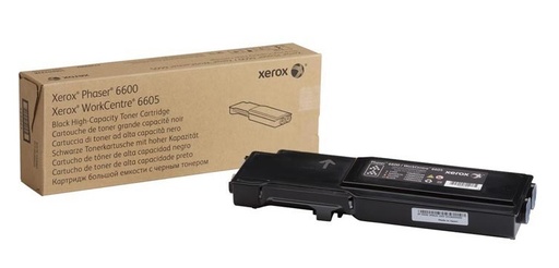 [XER-106R02232] Toner Xerox Color Laser 106R02232 Phaser 6600DN 8.000 pag. BK