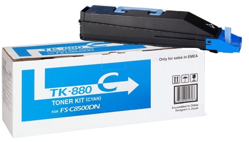 [KYO-TK880C] Toner Kyocera Color Laser TK-880 FS-C8500DN 18.000 pag. CY
