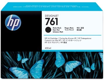 [HP-HPCM991A] Cartridge HP Inkjet 761 Designjet T7200 400ml MBK