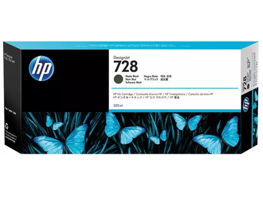 [HP-HPF9J68A] Cartridge HP Inkjet 728 DesignJet T730 300ml MBK
