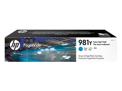 [HP-HPL0R13A] Cartridge HP Inkjet 981Y PageWide Enterprise Color 556dn 16.000 pag. CY