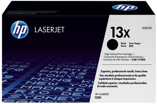 [HP-HPQ2613X] Toner HP Mono Laser 13X LaserJet 1300 4.000 pag. BK