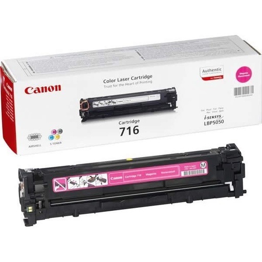 [CAN-716M] Toner Canon Color Laser 716 i-SENSYS LBP5050 1.500 pag. MAG
