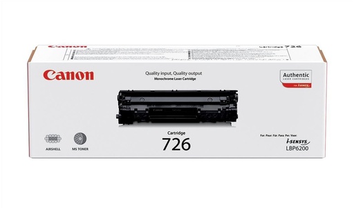 [CAN-726] Toner Canon Mono Laser 726 i-SENSYS LBP6200d 2.100 pag. BK