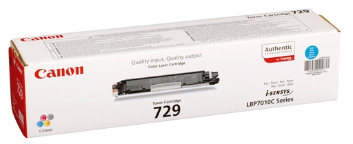 [CAN-729C] Toner Canon Color Laser 729 i-SENSYS LBP7010C 1.000 pag. CY