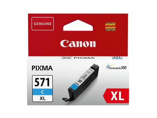 [CAN-CLI-571XLC] Cartridge Canon Inkjet CLI-571XL PIXMA MG5750 375 pag. CY