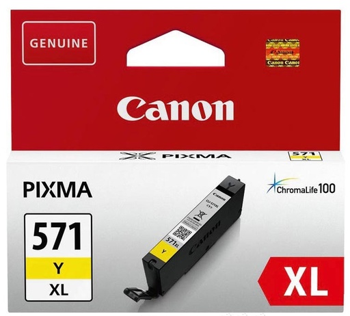 [CAN-CLI-571XLY] Cartridge Canon Inkjet CLI-571XL PIXMA MG5750 336 pag. YEL