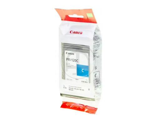[CAN-PFI-120C] Cartridge Canon Inkjet PFI-120 imagePROGRAF TM-200 130ml CY