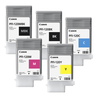 [CAN-PFI-120MBK] Cartridge Canon Inkjet PFI-120 imagePROGRAF TM-200 130ml MATT BK