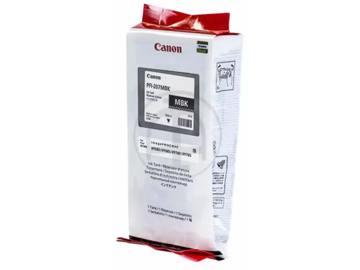 [CAN-PFI-207MBK] Cartridge Canon Inkjet PFI-207 imagePROGRAF iPF680 300ml MATT BK