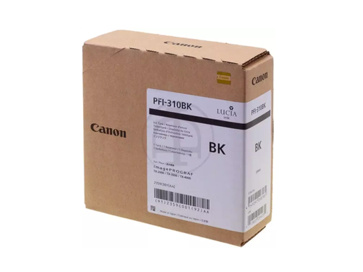 [CAN-PFI-310BK] Cartridge Canon Inkjet PFI-310 imagePROGRAF TX-2000 330ml BK