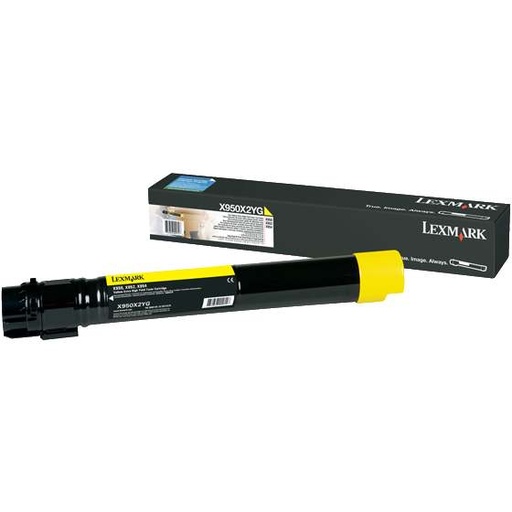 [LEX-X950X2YG] Toner Lexmark Color Laser X950X2YG X950DE 22.000 pag. YEL