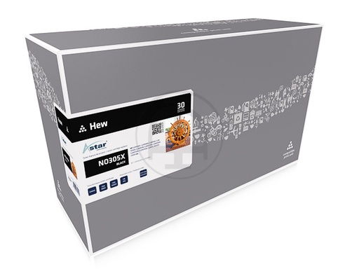 [COM-AS18410] Toner Astar voor HP CE410X BK