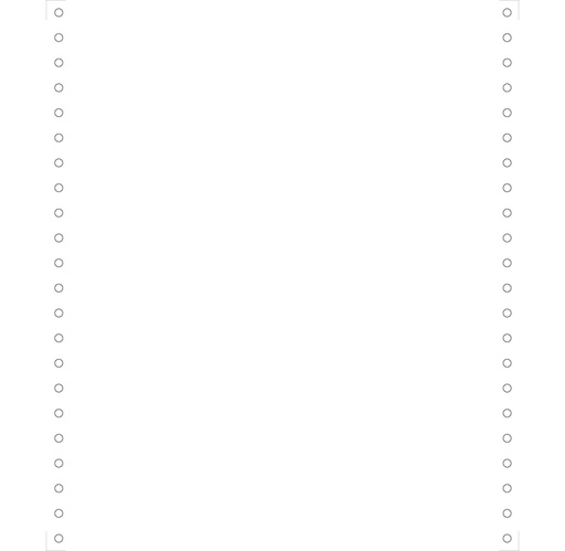 [KET-62131] Blanco ft.11"x240 enkelvoud 80gr micro perforatie wit (1000)