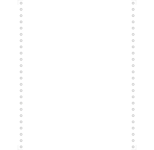 [KET-65421] Blanco ft.12"x240 enkelvoud 70gr afscheurbare pinfeed wit (2000)