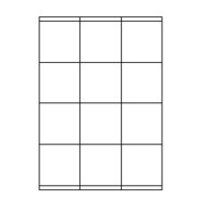 [ETI-32300518] Etiketten Etipage 12 etik/bl 70x70mm 200bl/d
