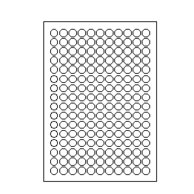 [ETI-31800045] Etiketten Etipage 176etik/bl Ø15mm 100bl/d
