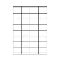 [ETI-32700041] Etiketten Etipage 32 etik/bl 51x34mm 500bl/d