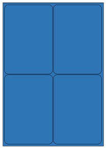 [ETI-31800545] Etipage 04 etik/blad 98x140 blauw 100bl