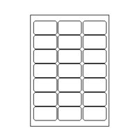 [ETI-32300580] Etiketten Etipage 21 etik/bl 63,5x38,1mm 200bl/d