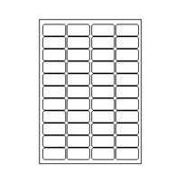 [ETI-31800010] Etiketten Etipage 44 etik/bl 48x25,4mm 100bl/d