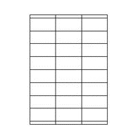 [ETI-32700003] Etipage 24 etik/blad 70x35 100bl/d