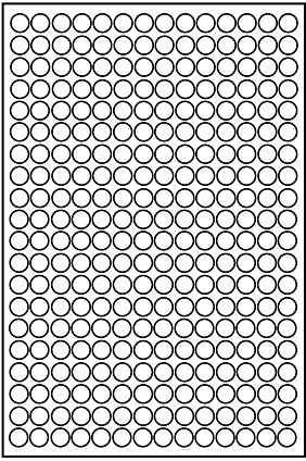 [ETI-31800162] Etiketten Etipage 280etik/bl Ø12mm 100bl/d