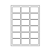 [ETI-31800030] Etiketten Etipage 18etik/bl 63,5x46,6mm 100bl/d