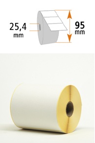 [ETI-20900332] Thermotransferetiket op rol 100x150mm (270)