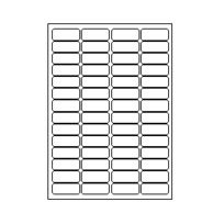 [ETI-38800006] Etiketten Scotchmark 3M 7883 permanent 56 etik/blad 48x20 zilver (50)