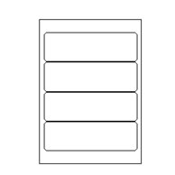 [ETI-31800036] Etiketten Etipage 04 etik/bl 192x61mm 100bl/d