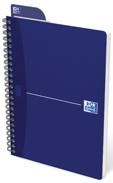 [TIM-002205] Spiraalschrift Oxford Office Essentials karton A5 gelijnd 180blz assorti